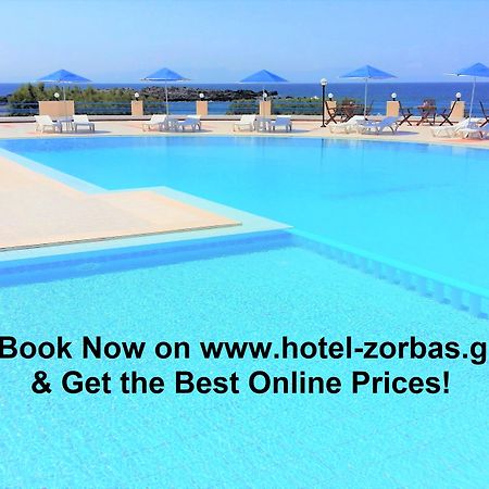 Zorbas Beach Village Hotel Stavrós Exterior foto