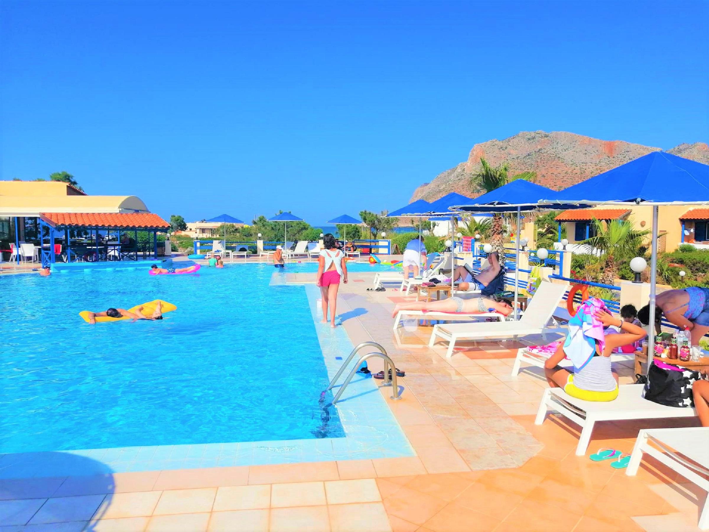 Zorbas Beach Village Hotel Stavrós Exterior foto
